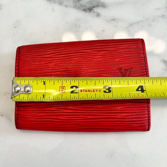 Louis Vuitton Epi Leather Key Holder in Red - Picture 8 of 9